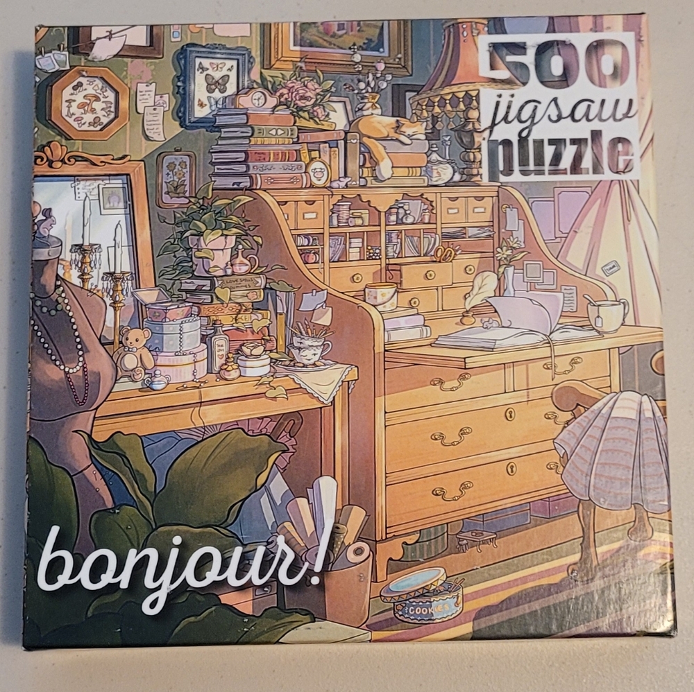 Bonjour 500 Piece Jigsaw Puzzle